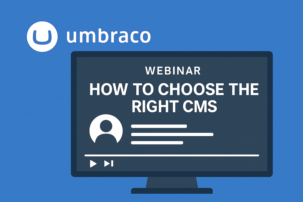 Image related to the content of the blog article title How to Choose the Right CMS: Insights from Scandia’s CEO and Umbraco HQ
